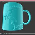 1.3.jpg STL file Game Of Thrones Baratheon Coffee Mug・Model to download and 3D print