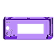 LCD cover.stl Copertura LCD Prusa con motivo esagonale V1+V2