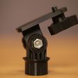 1.jpg Free STL file H4N On-Stage Mic Stand Adapter・3D print design to download