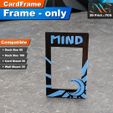 cardframe-frame-mind-riftbound-deckbox-cardstand-wallmount-3dprint-dna.jpg CardFrame Design Frame - Mind Design | Accessoire pour Deck Box 60/100, Card Stand & Wall Mount | Accessoire TCG pour Riftbound, MTG, Pokémon & One Piece