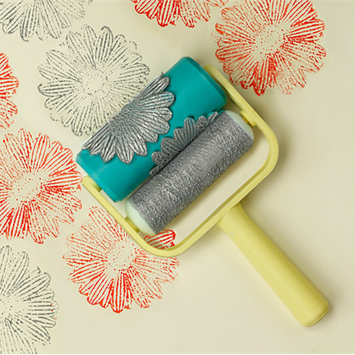 Flower Paint Roller 3D model