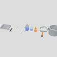 CookingTools(Render).png Cooking Tools 3D Low Poly