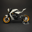side_01.png OBJ file Motorbike Agusta Bestiale・Template to download and 3D print