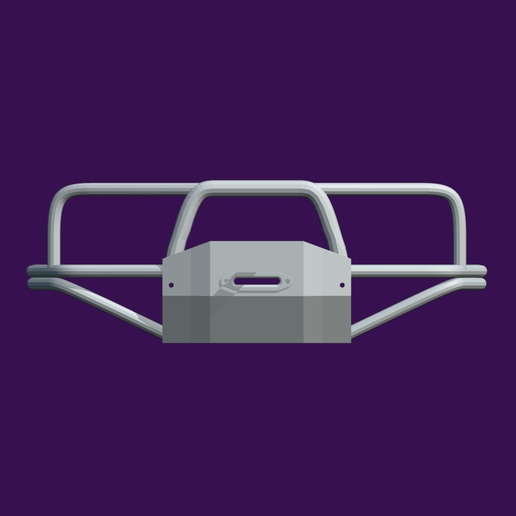 RC CAR BULL BAR BUMPER 078 3D PRINT STL 3D model