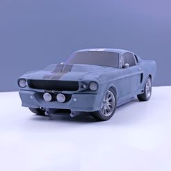P1170167-copysss.jpg Télécharger fichier STL Ford Mustang GT500 1967 (RC CAR) • Modèle imprimable en 3D, toikashvili