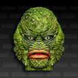 1.jpg Creature from The Black Lagoon Head for Action Figure