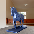 HORSE-STATUE-POSE-4-4.png Horse statue pose 3 stl 3d print file