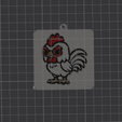 Chavveiro-keiji-2.png Keychain Rooster fighter keiji