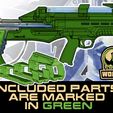 2-TIP-DT-BULL-lower-green.jpg UNW P90: Bullpup set for the Tippmann 98 Custom NON-Platinum edition (the DOVE tail version)