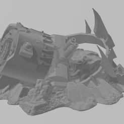 1.png decoration stompa ork head