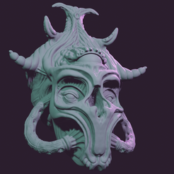 Demon-3-Front.png Cabeza de demonio, El tercer no nacido