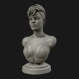 03.jpg Rihanna sculpture Ready to 3D Print
