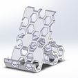 hexagon-phone-stand-4.jpg Hexagon phone stand