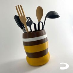 printable_objects_kitchen-tool-caddy-2pcs-01L.jpg Kitchen Tools Bin Caddy Container Organizer