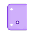 Frigebracket.stl GE Refrigerator MULLION STRIKER