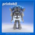 printobil_WH40KInCharacter.jpg STL file PLAYMOBIL WAR MARINES - PLAYMOBIL COMPATIBLE FIGURE PARTS FOR CUSTOMIZERS・3D printable design to download, printobil