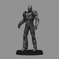 01.jpg Ironman Mk 15 Sneaky - Ironman 3 LOW POLYGONS AND NEW EDITION