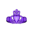 Claddagh Ring.stl Anillo Claddagh
