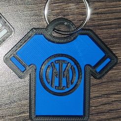 IMG_20220416_074031~3.jpg STL file Portachiavi Inter, Inter keychain・3D printing design to download