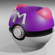 02-Copy.png Lowpoly And Normal Version of Pokeball penstand / Vase Collection