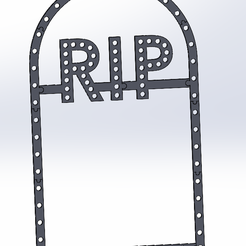 RIP.PNG WS2811 Pixel Tombstone