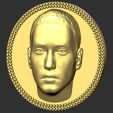 6.jpg Eminem medallion pendant 3D printing ready stl obj