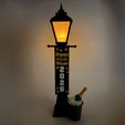 New-Years-Lantern-Lampost-82.jpg Build-a-Light New Year's Add-On Bundle - Frohes neues Jahr Banner und Champagner-Eimer (2026-2030 enthalten) | STL-Dateien, kein AMS erforderlich, kommerzielle Lizenz