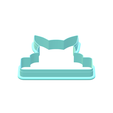 Cat-with-Text-box-2.png Cat Cookie Cutter | STL File