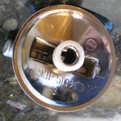IMG_3858.jpg Free 3D file Broken Stove Knob Collar Fix - UPDATED・3D printer design to download