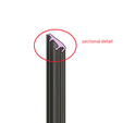 1111.png Side Door and Fender Molding Trim BMW E34