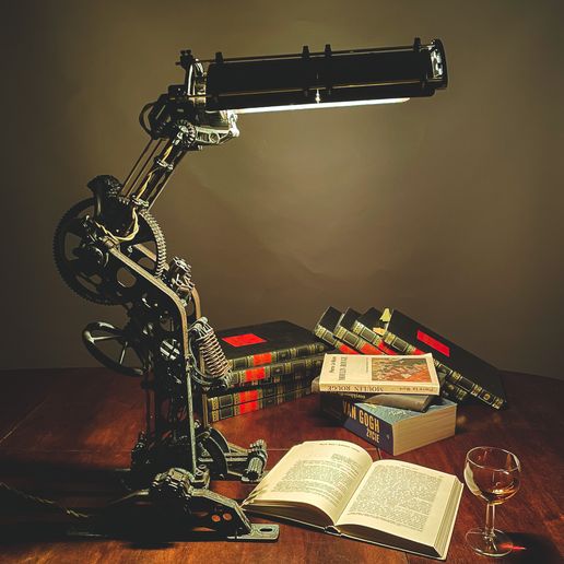 Steampunk Style Lamp