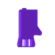 Central plate V2.stl VENTILADOR DE CONDUTA DE AR V2 5015, ENDER 3 S1, S1 PRO, S1 PLUS, EXTRUSOR SPRITE