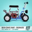 5.jpg Beer crate Kart / Fahrende Bierkiste - full model kit in 1:24 scale