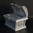 7.png Dungeons And Dragons Treasure Box Dice Box Free 3D print model