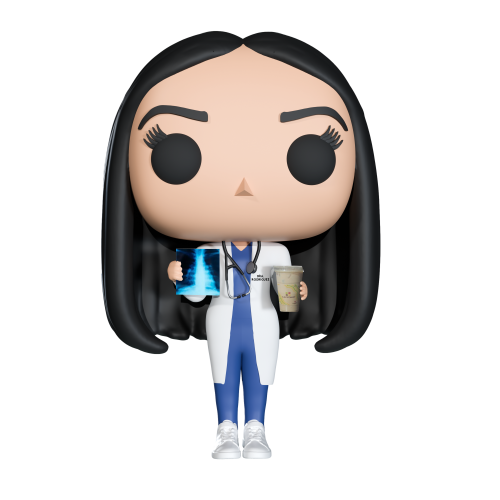 Funko pop doctor coffee 3D model