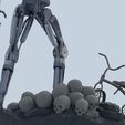 S-74.jpg Terminator T-800 Endoskeleton Salvation Diorama T2 Improved Version