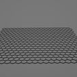 honeycomb6.jpg Fichier STL Tapis en nid d'abeille・Modèle à télécharger et à imprimer en 3D
