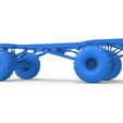 61.jpg Diecast Chassis of Wheel Standing Mega Truck Scale 1:25