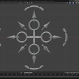 Screenshot-2025-11-21-211952.png Kingdom Hearts Axel Eternal Flames Chakrams for Cosplay