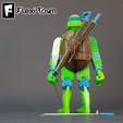 Flexi-Teenage-Mutant-Ninja-Turtles,-Leonardo-I4.png Flexi Print-in-Place Teenage Mutant Ninja Turtles, Leonardo
