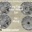Template-Hero-shot-King-Tiger-Idler-Generic.jpg 1/35 King Tiger Idler set for Meng (352401016)