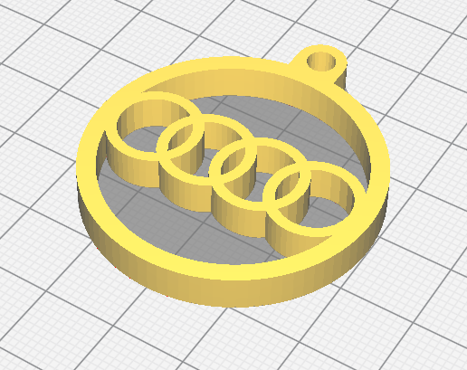 Audi.PNG Audi key chain