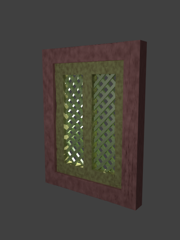 ventana celosia.png Бесплатный STL файл Wooden window with latticework・3D-печатный дизайн для скачивания, javherre