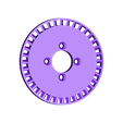 HPT-Rotor01.stl Propfan Engine, Pusher Type using with Planetary Gearbox