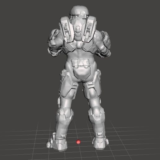 😇 MASTER CHIEF MINIATURE MODEL FOR SCIFI GAMES AND RPG・ STL File for 3D ...