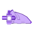 front fin - post version.stl Dinobot Paddles Umbausatz