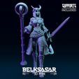 08.jpg Girl Tiefling Wizard 3D print model