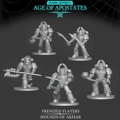 FrenziedFlayers1.png Fichier 3D Kit d'amélioration pour flayer frénétique・Modèle imprimable en 3D à télécharger