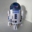 RD2D make_5.jpg STAR WARS - R2D2 highly detailed &ready to print, 360° rotating head & openable to use it as a storage box.