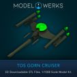 Gorn-Graphic-4.jpg TOS Gorn Cruiser 1/1000 Scale